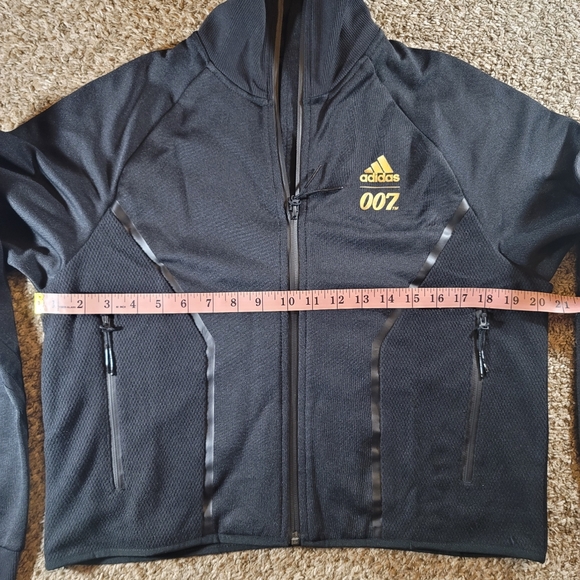 Adidas x James Bond 007 Sportswear Track Jacket Women's Size Large GN6817 Black - Picture 6 of 11